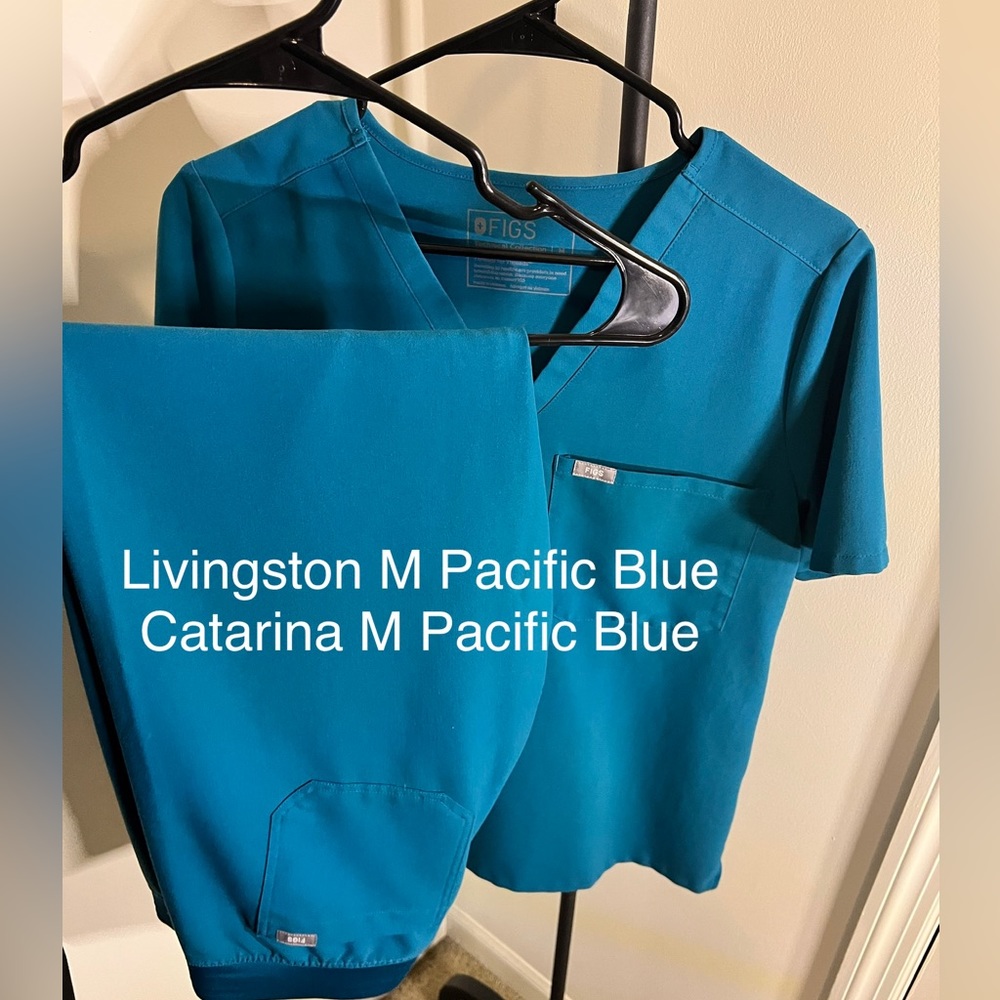 Figs set, Pacific Blue